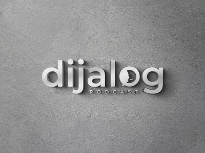 Dijalog Podcast - Logo Design 3d brand branding clean design dialogue graphic design illustration logo logodesign logotype podcast product design typography vector