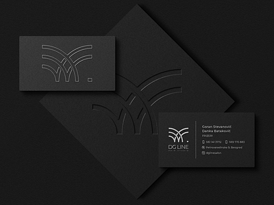 DG LINE Hair Studio Branding