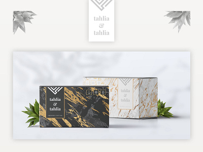 Tahlia & Tahlia // Soap Packaging brand branding clean design logo marble minimal mockup organic package design packagedesign packaging packaging design product design tahlia typography