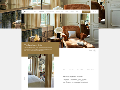 Detail page hotel suite