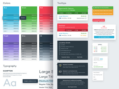 UI Style Guide guidelines interface typography ui user interface ux web app web design webdesign