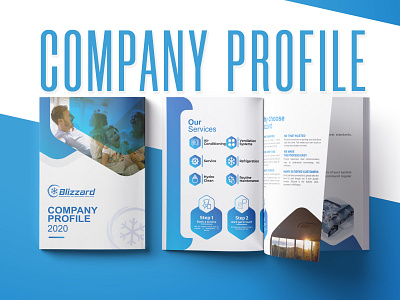 Company Profile design branding brochure brochure design brochure layout clean company design profile