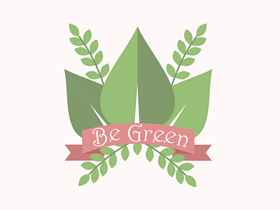 Be Green desenho illustration vector