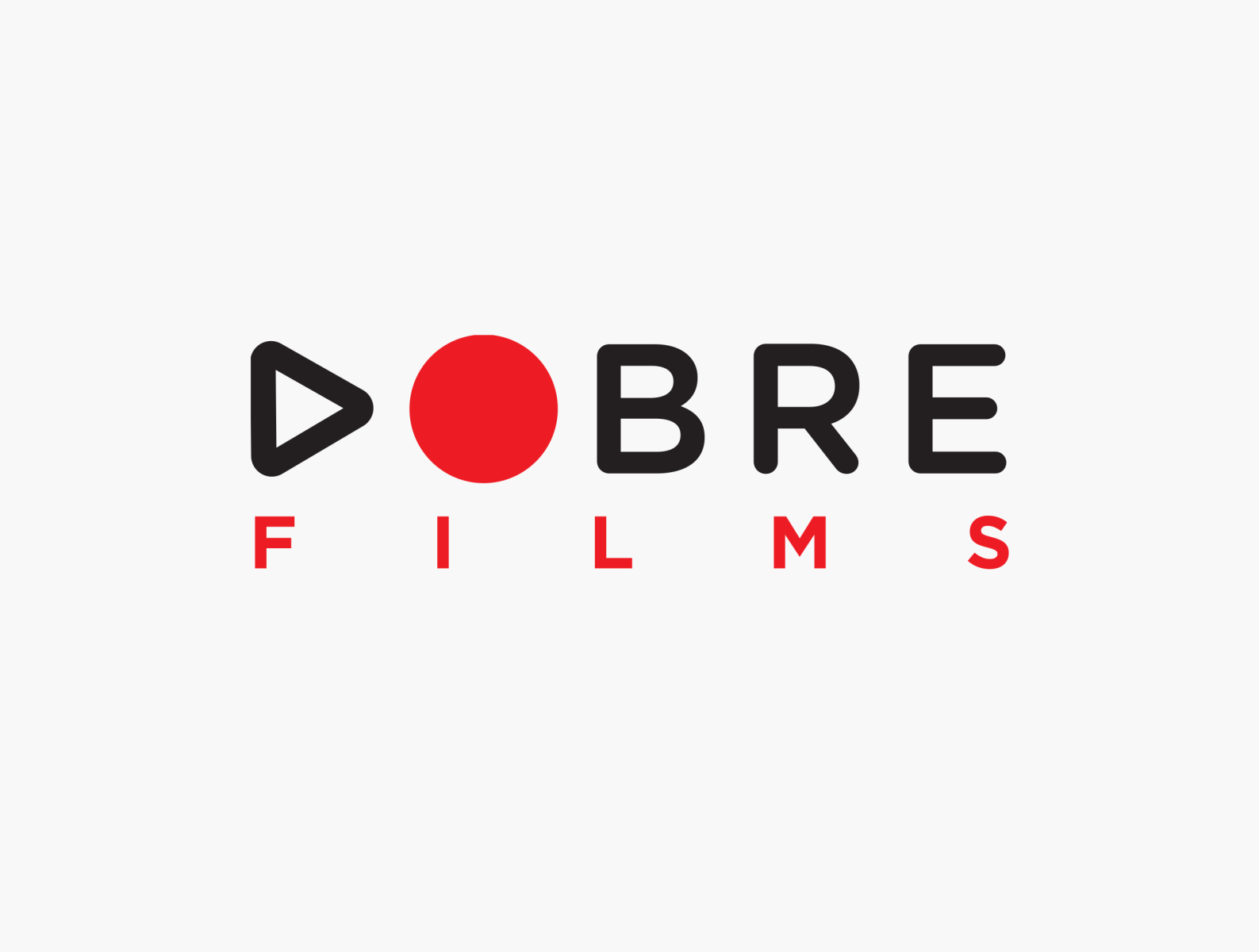 Premium Vector | Illustrated white modern filmstrip videography logo  template