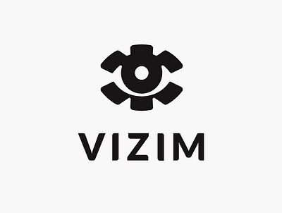 Vizim branding design eye eye logo illustrator logo logo design logo icon vector