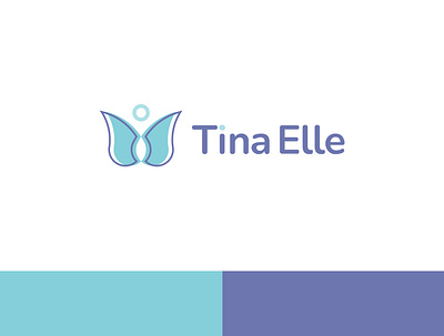 Tina Elle branding design flat graphic design illustration illustrator logo