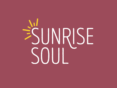 Sunrise Soul Logo Design art brand identity branding color color palette design graphic design illustrator logo logo design logotype typography