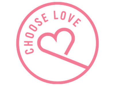 Choose Love art branding color design graphic design illustration illustrator logo typography vector