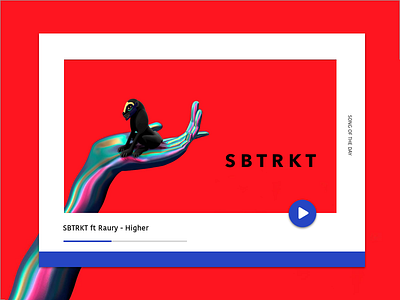 SBTRKT daily dj frame house icon music player red song week