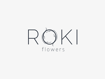 Flower Shop Logo adobe illustrator branding design flower flowers flowershop logo logotype minimal shop