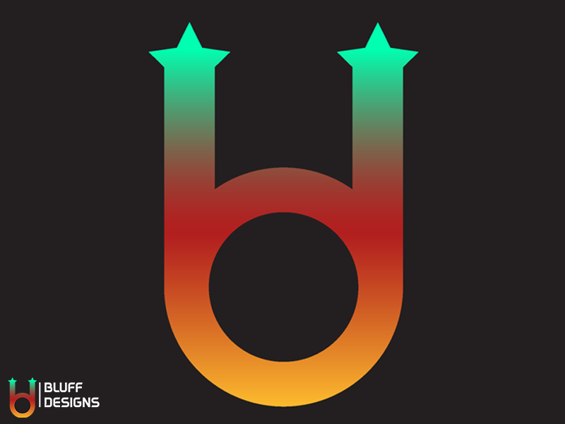 Geometric Logo - Bluff Designs by Bluff Designs on Dribbble