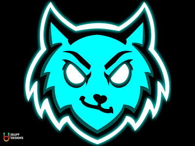 Mascot Logo - Cool Cat branding esports geometric design illustration logo mascot mascot logo ui