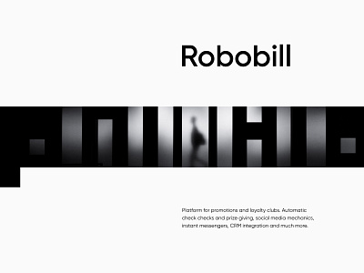Robobill branding graphic design logo ui
