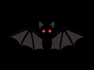 Not that Spooky animation bat character design figma design halloween illustration kawaii