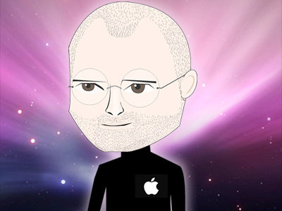 My Steve Jobs apple art dari rojas darianoski design illustration steve jobs vector