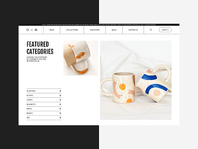Categories concept design ecommerce shop store ui uidesign webdesign