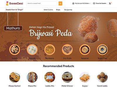 Sweedesi Online Sweets Delivery Ecommerce