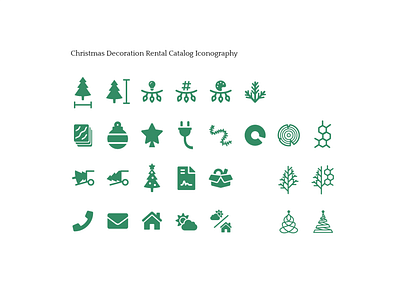 Christmas Decoration Icons