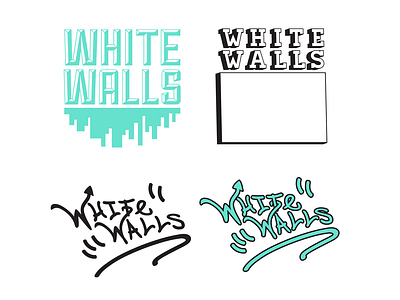 White Walls Logo Concepts