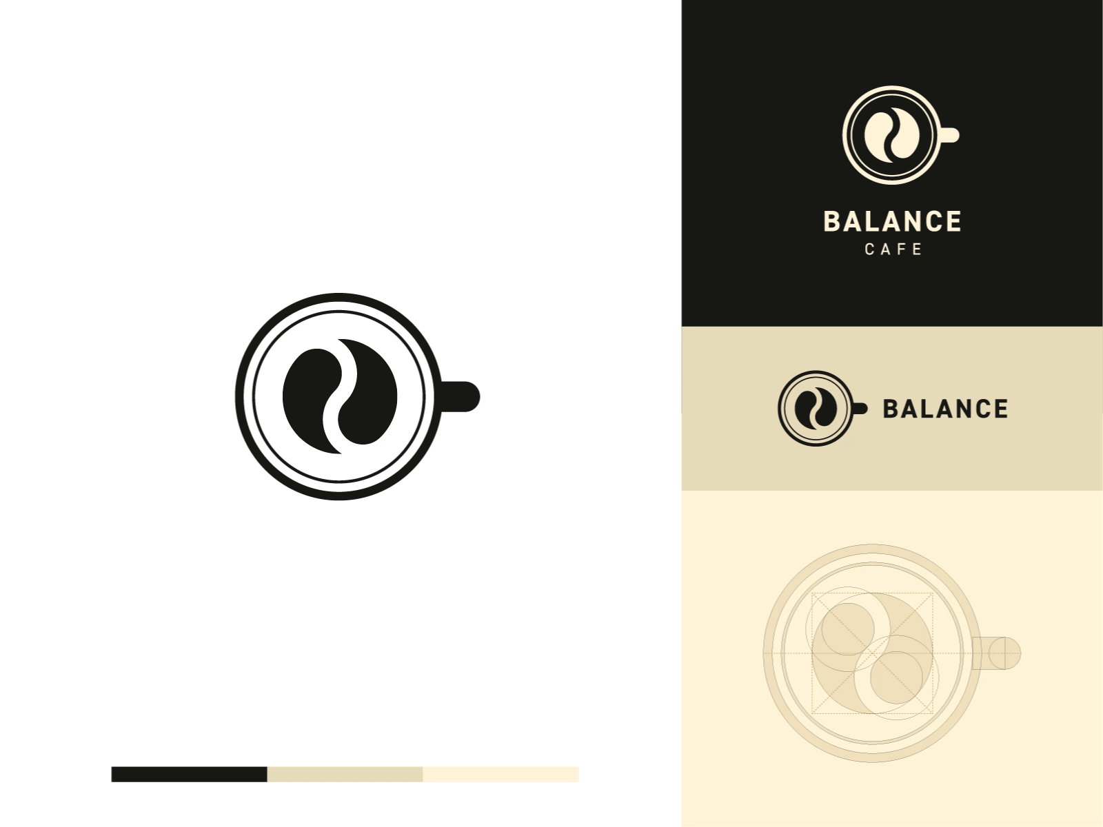 Balance Cafe logo brand brand identity branding branding concept branding design cafe cafe branding logo logos logotype visual identity