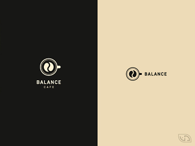 Balance Cafe logo by Aneta Duk on Dribbble