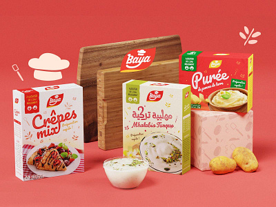 Baya brand identity animation branding design food identity illustration logo packaging pattern ui
