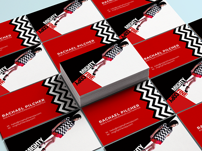 Mighty Fine Copy - SaaS Conversion Copywriter brand branding business card design design personal branding personality tschichold twin peaks