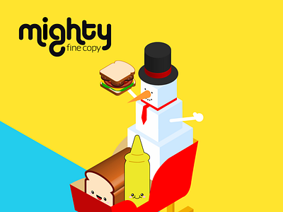 Mighty Fine Copy - SaaS & B2B Conversion Copywriter b2b character design conversion copywriter illustration personal branding saas webflow