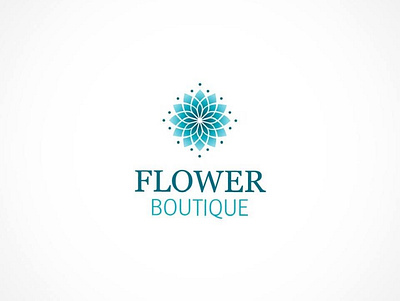 Flower Boutique adobe ilustrator art boutique branding design flower icon illustration logo logo4sale logoforsale vector