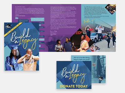 End-of-year Appeal branding print design