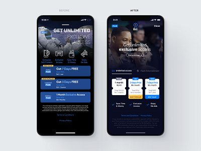 UI - Onboarding Vuz App app concept design designer interface mobile mockup sydney ui ux