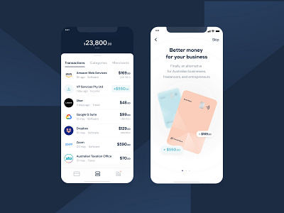 UI App ideation - Parpera app concept design designer interface jajadesign mobile sydney ui ux