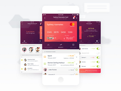 iOS UI design App for DiviPay