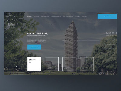 Ctrl Biml - Landing page app design interface ui ux