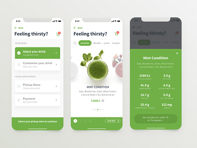 Juice App Concept app concept design designer interface mobile mockup sydney ui ux