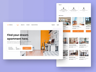 Apartmen Finder Website. branding design ui ui ux ui design uidesign uidesigns uisupply uiux uiuxdesign user interface uxui world worldwide