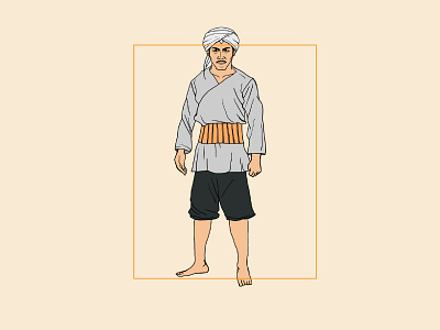 Sang Pembuka: Character1 illustration vector