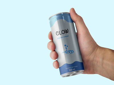 CLOW ENERGY DRINK: Packaging Product branding design packaging product