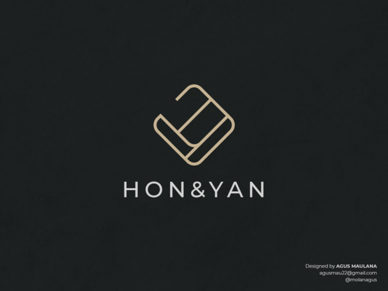 Hon & Yan Logo - Luxury Bag Brand by Molanagus on Dribbble
