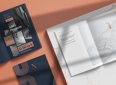 Investor Deck booklet graphic design investor deck presentation print design