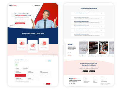 Finance Landing Page