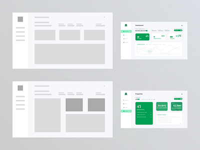 Lo-fi Dashboard Design