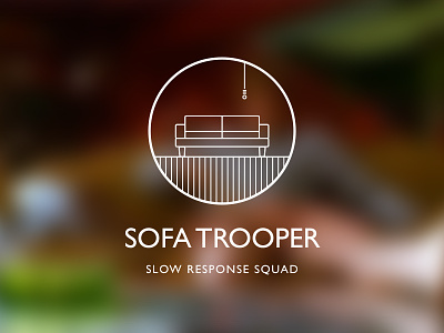 Sofa trooper badge first logo sofa type