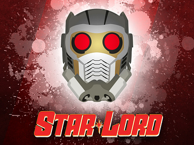 Starlord design illustration vector