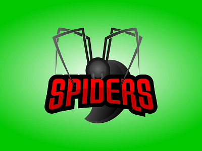 Spiders concept logo branding concept design illustration logo vector