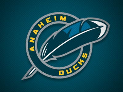 Anaheim Ducks Concept Shoulder