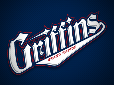 Grand Rapids Griffins Tail Concept concept grandrapids griffins hockey identity logo sports