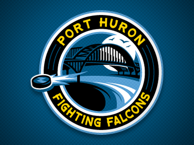 Port Huron Fighting Falcons Shoulder Patch