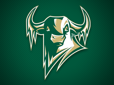 USF Ice Bulls Main Logo Concept by Chad B Stilson on Dribbble