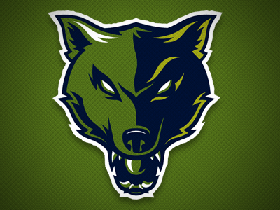 Wenatchee Wild Main Concept brand concept hockey identity logo sports wenatchee wild wolf